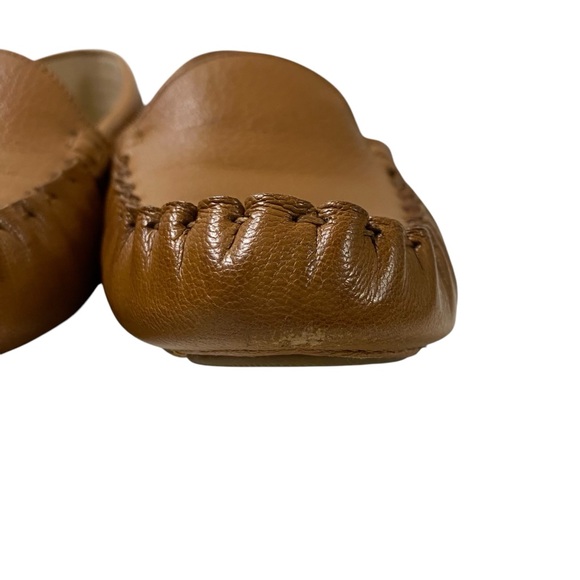 Cole Haan Women's Evelyn Driver Loafer Moccasin Shoes 5.5 Tan Brown Leather - Picture 14 of 14